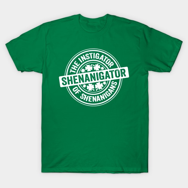 Shenanigator White T-Shirt by DetourShirts